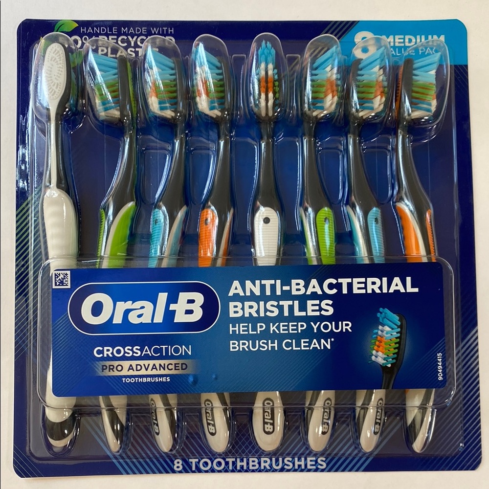 Oral-B CrossAction Pro Advanced Toothbrushes
